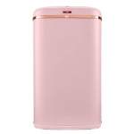 Tower Cavaletto 58L Square Sensor Trash Can, Pink and Stylish Rose Gold